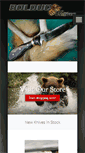 Mobile Screenshot of bolducknives.com